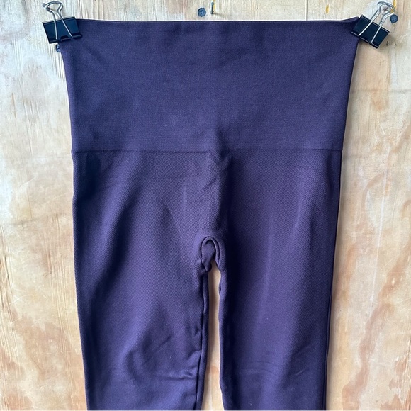 Spanx Look at Me Now Purple Seamless High Waist Leggings - Picture 6 of 8